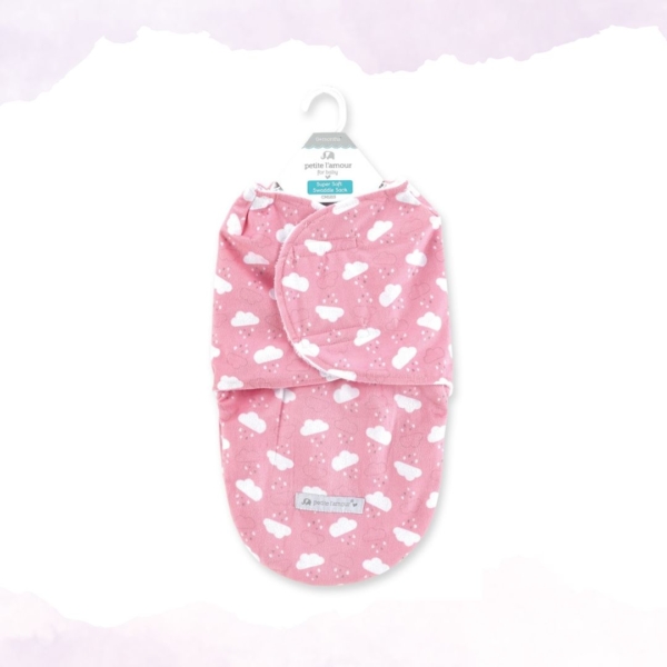Cribmate pink swaddle
